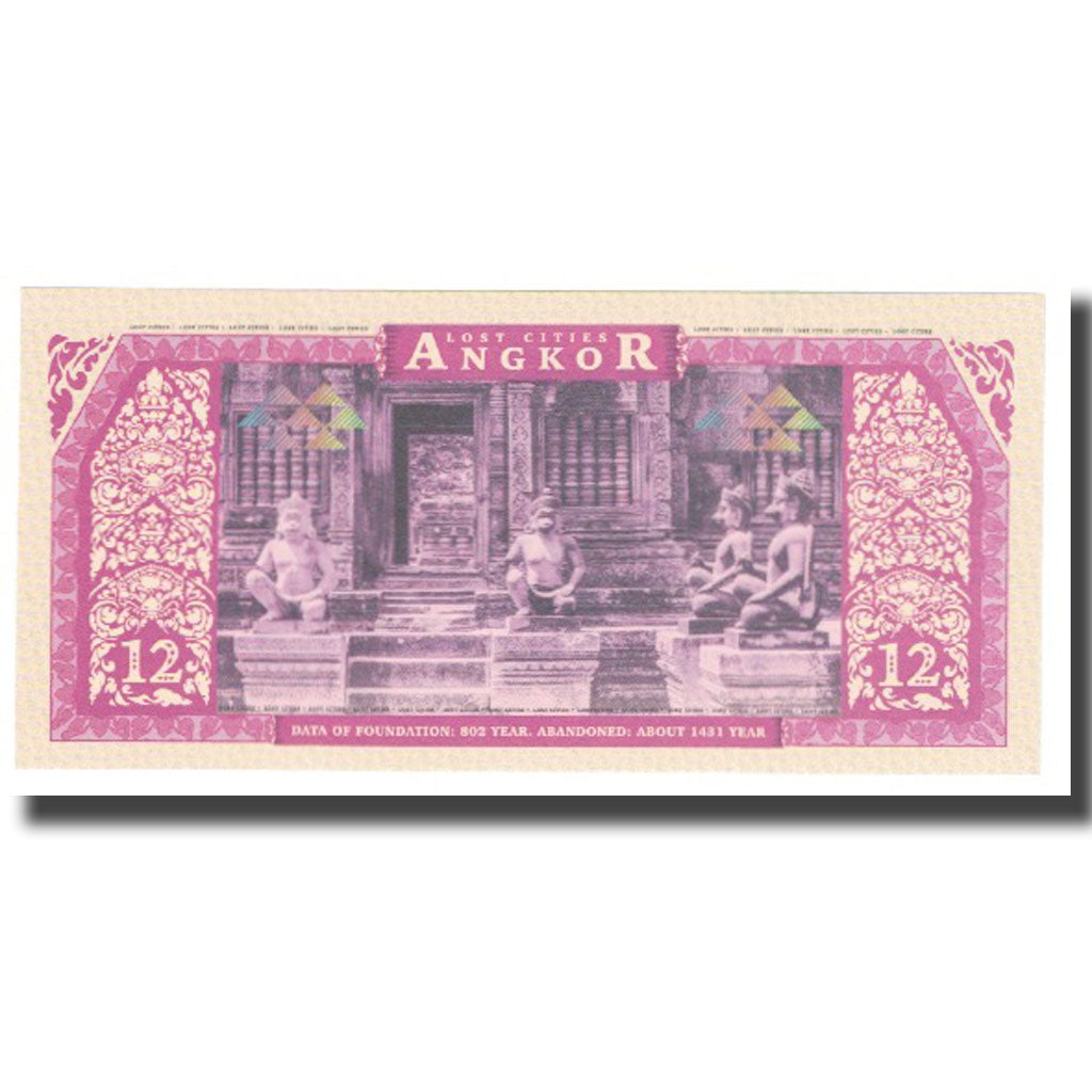 Biljet, Cambodja, ANGKOR, NIEUW