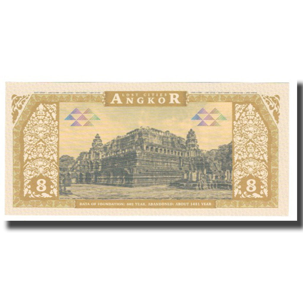 Geldschein, Kambodscha, ANGKOR, UNZ
