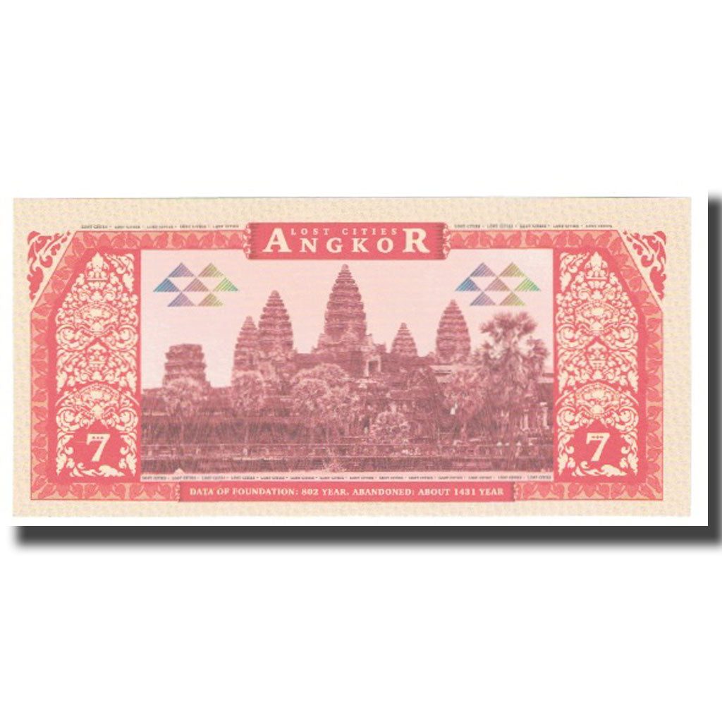 Banconote, Cambogia, ANGKOR, FDS