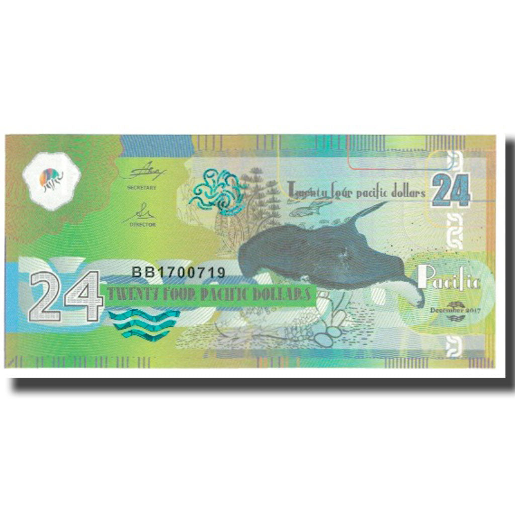 Banknote, United States, Dollar, 2017, 2017-12, PACIFIC DOLLAR, UNC(65-70)