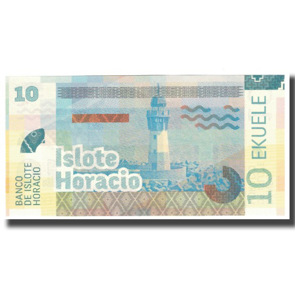 Banknot, Gwinea Równikowa, 10 Ekuele, 2016, UNC(65-70)