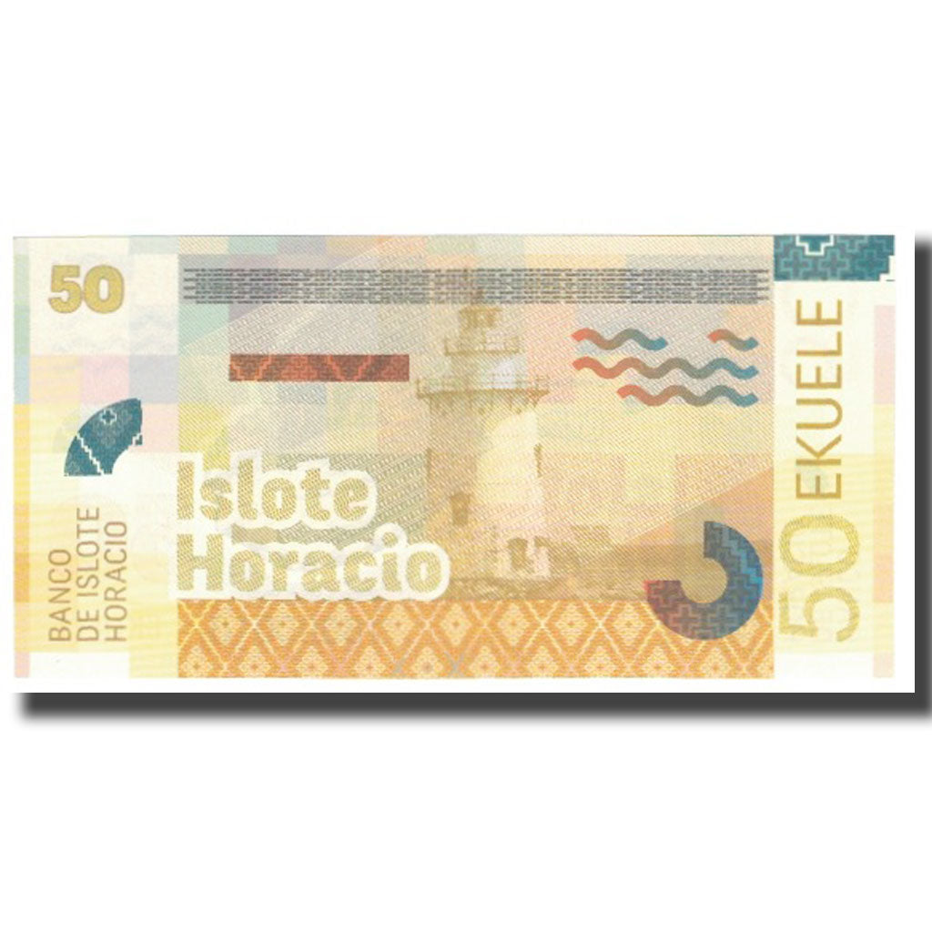 Nota, Guiné Equatorial, 50 Ekuele, 2016, UNC(65-70)