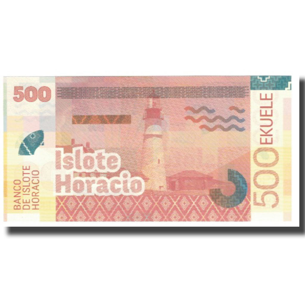 Nota, Guiné Equatorial, 500 Ekuele, 2016, UNC(65-70)