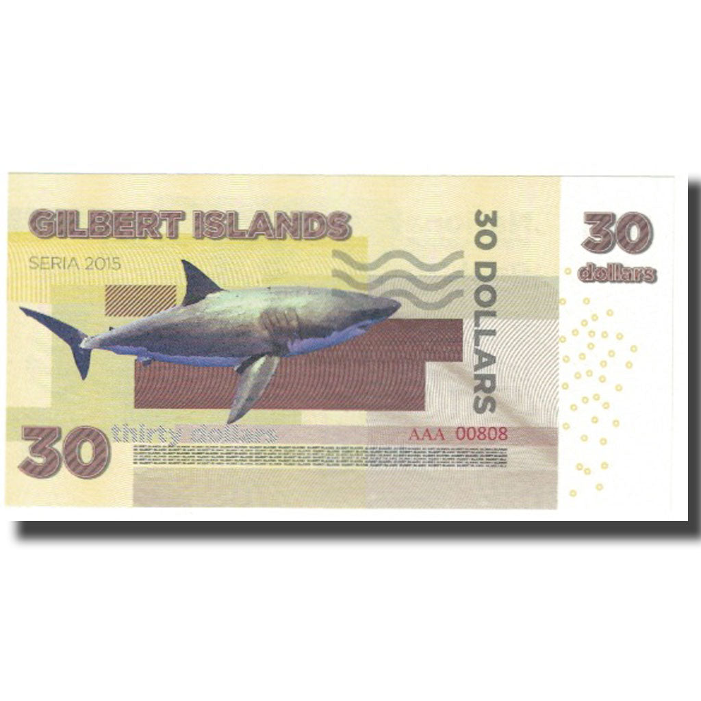 Banknot, Zjednoczone Królestwo Wielkiej Brytanii, 30 Dollars, 2015, GILBERT