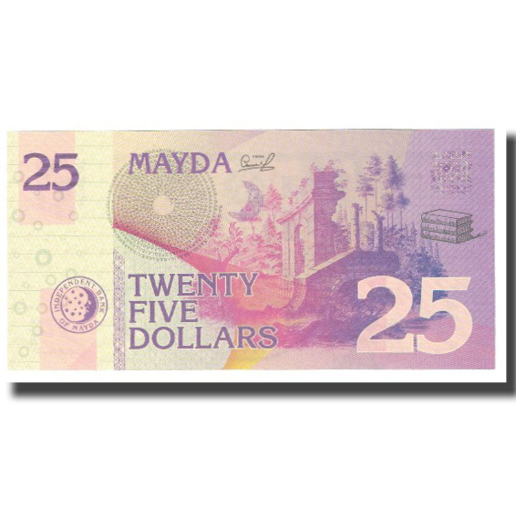 Nota, Estados Unidos da América, 25 Dollars, UNC(65-70)