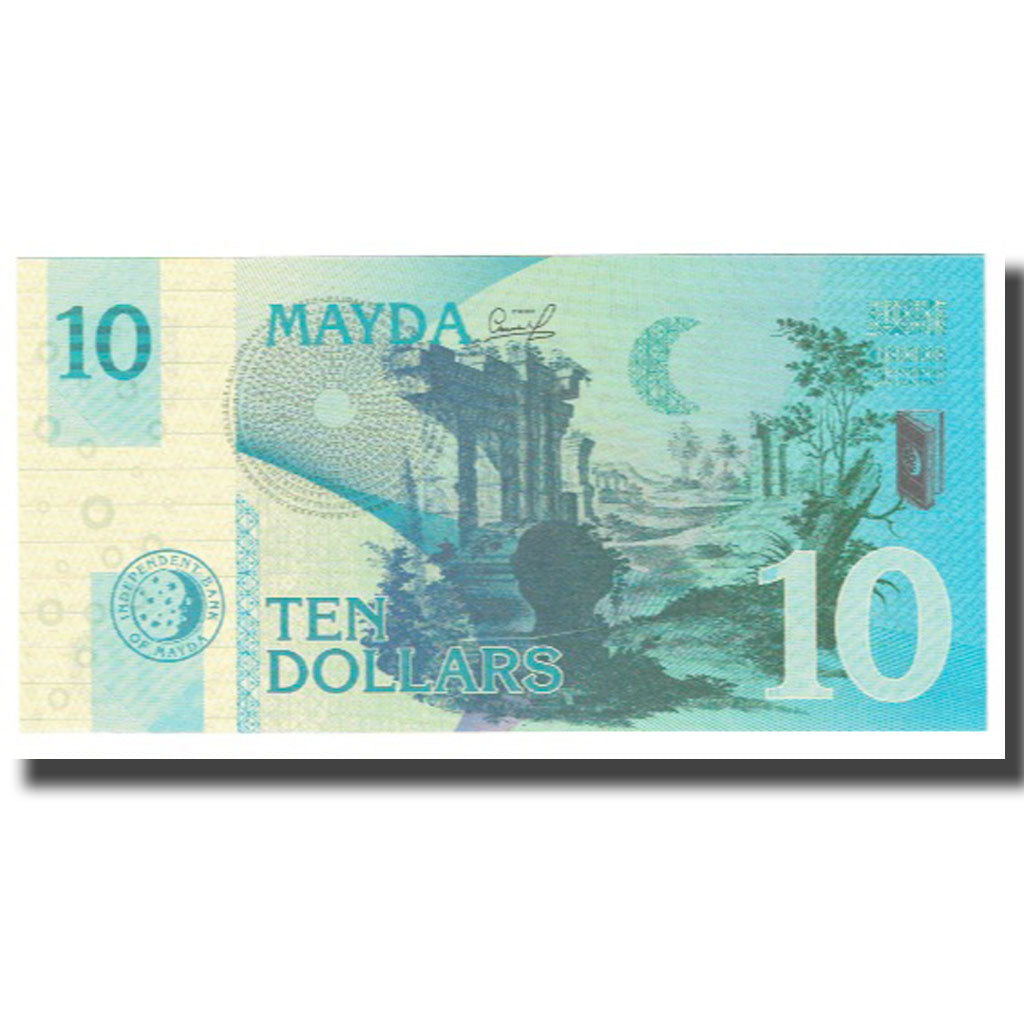 Billete, 10 Dollars, Estados Unidos, UNC