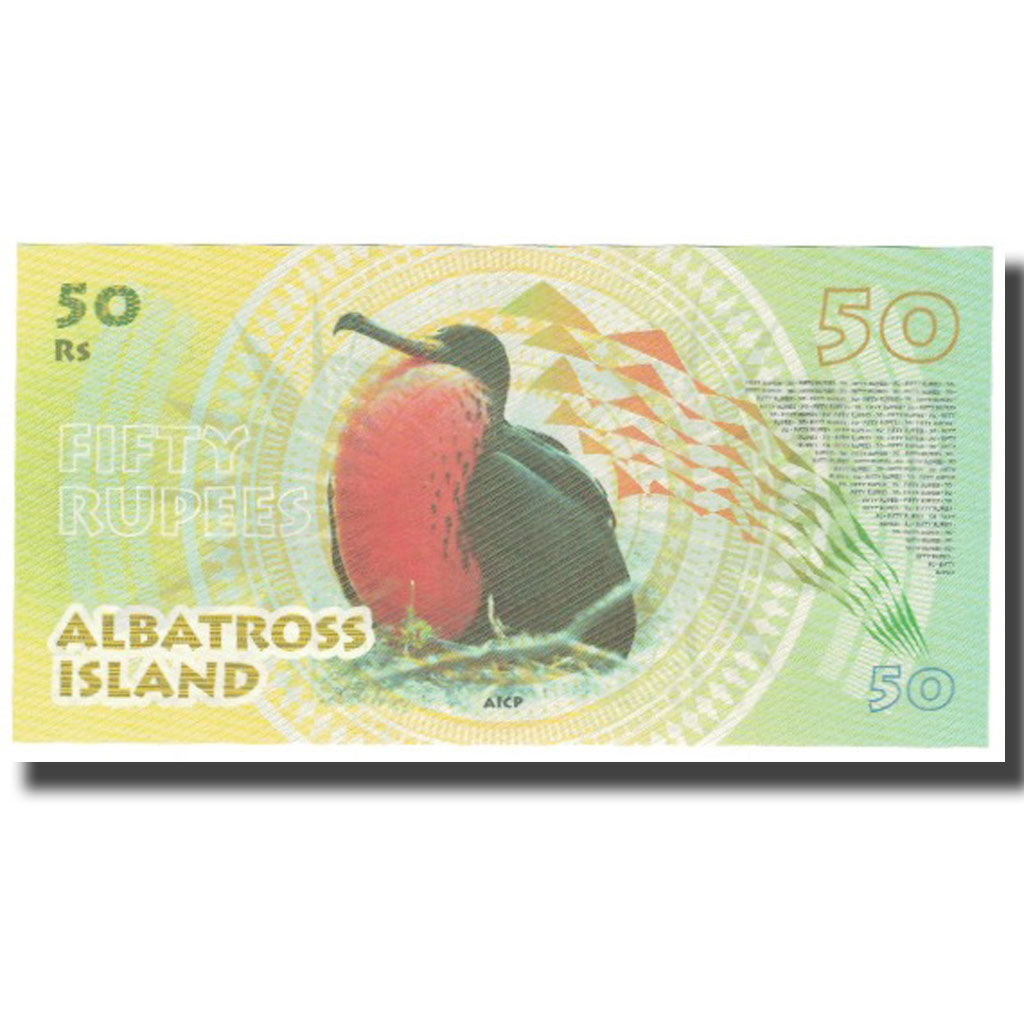 Billet, Australie, 50 Rupees, 2016, ALBATROSS ISLAND, NEUF