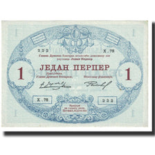 Nota, Montenegro, 1 Perper, 1914, 1914-07-25, KM:15, AU(55-58)