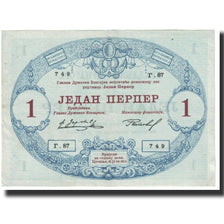 Banknote, Montenegro, 1 Perper, 1914, 1914-07-25, KM:15, EF(40-45)