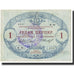 Biljet, Montenegro, 1 Perper, 1914, 1914-07-25, KM:15, TTB