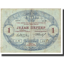 Banknote, Montenegro, 1 Perper, 1914, 1914-07-25, KM:15, EF(40-45)