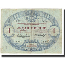 Billete, 1 Perper, 1914, Montenegro, 1914-07-25, KM:15, MBC