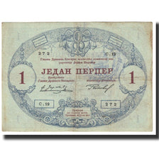 Banknote, Montenegro, 1 Perper, 1914, 1914-07-25, KM:15, EF(40-45)