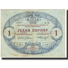 Banknote, Montenegro, 1 Perper, 1914, 1914-07-25, KM:15, EF(40-45)