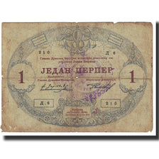 Banknote, Montenegro, 1 Perper, 1914, 1914-07-25, KM:15, VF(20-25)