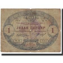 Banknote, Montenegro, 1 Perper, 1914, 1914-07-25, KM:15, VF(20-25)
