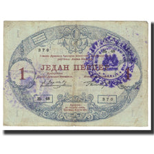 Banknote, Montenegro, 1 Perper, 1914, 1914-07-25, KM:15, VF(20-25)
