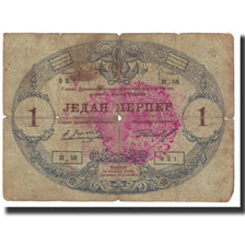 Banknote, Montenegro, 1 Perper, 1914, 1914-07-25, KM:15, VF(20-25)