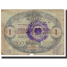 Banknote, Montenegro, 1 Perper, 1914, 1914-07-25, KM:15, VF(20-25)