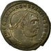 Münze, Constantius I, Follis, Thessalonica, SS+, Kupfer, Cohen:102