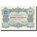 Banknote, Montenegro, 10 Perpera, 1914, 1914-07-25, KM:18, VF(20-25)
