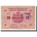 Banknote, Montenegro, 10 Perpera, 1914, 1914-07-25, KM:10, VF(20-25)