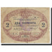 Banknote, Montenegro, 2 Perpera, 1914, 1914-07-25, KM:16, VF(20-25)