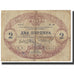 Banknote, Montenegro, 2 Perpera, 1914, 1914-07-25, KM:16, VF(20-25)