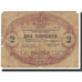 Billet, Montenegro, 2 Perpera, 1914, 1914-07-25, KM:16, TB