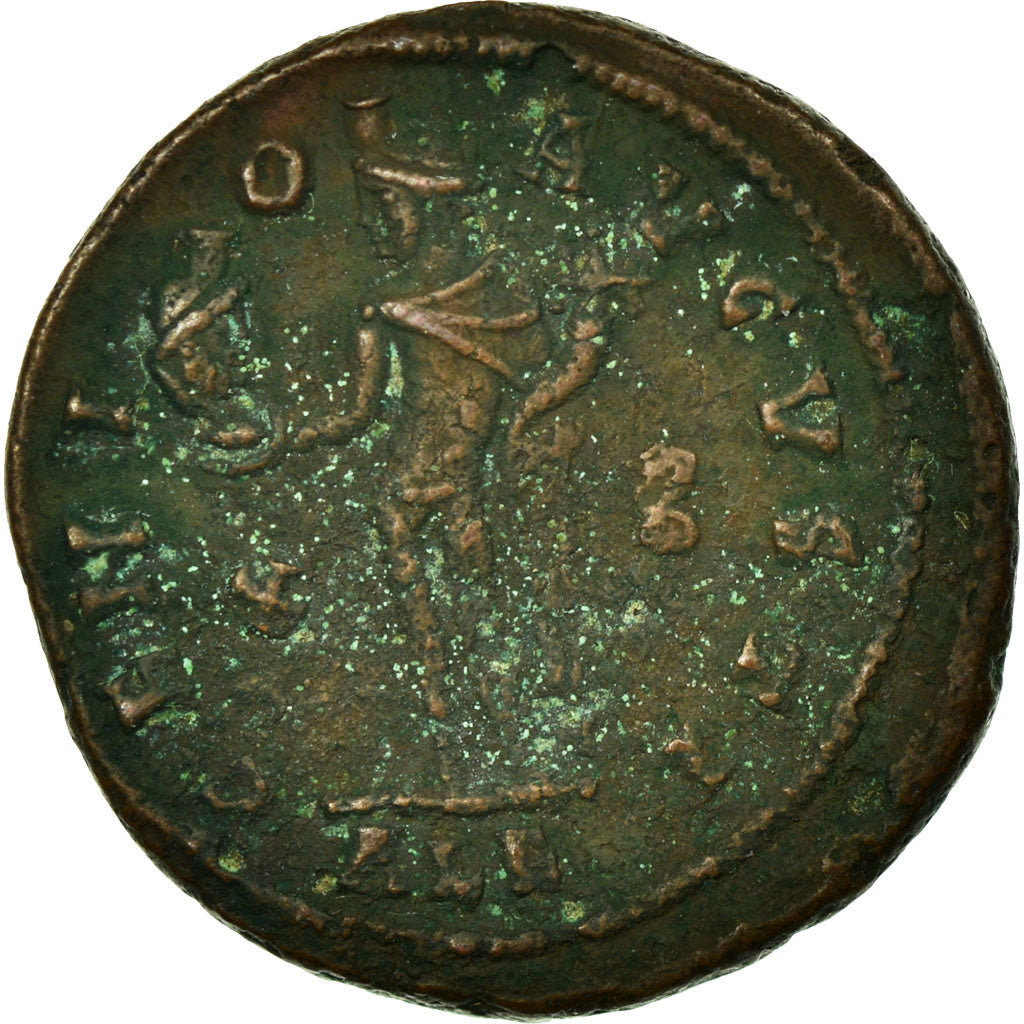 Coin, Maximinus II, Follis, Alexandria, AU(50-53), Copper, Cohen:17