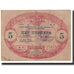 Banknote, Montenegro, 5 Perpera, 1914, 1914-07-25, KM:17, VF(20-25)