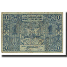 Banknote, Montenegro, 1 Perper, 1912, 1912-10-01, KM:7a, VF(20-25)