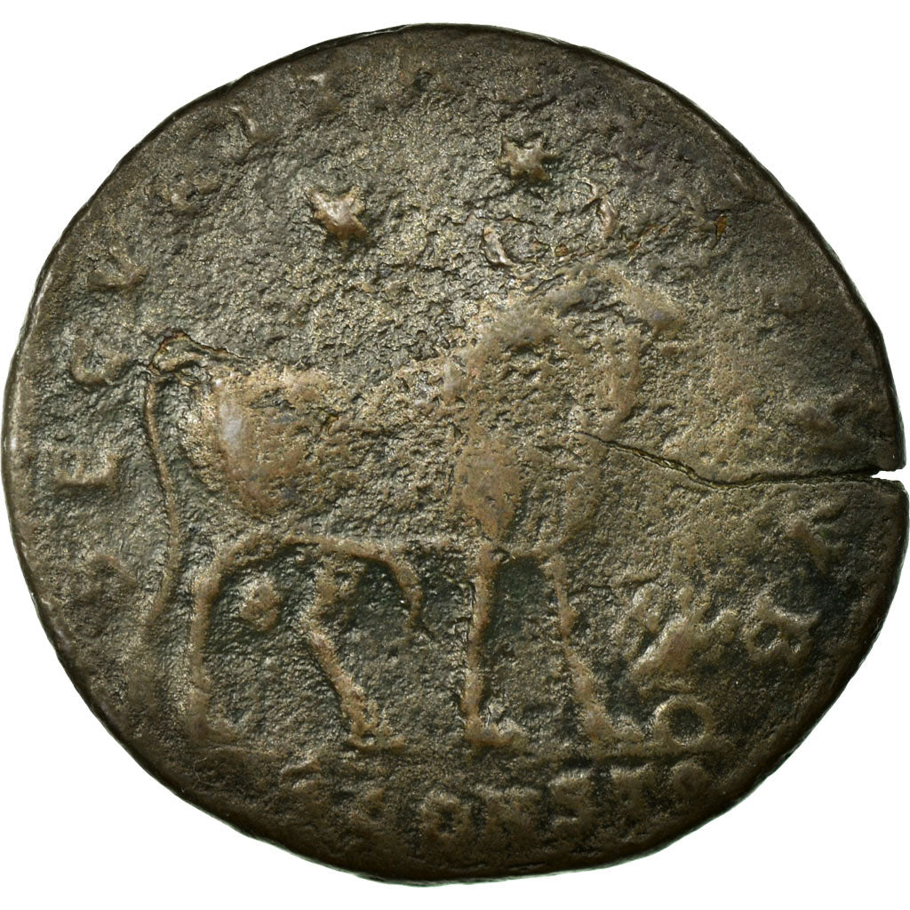 Coin, Julian II, Double Maiorina, Constantinople, VF(20-25), Copper, Cohen:39