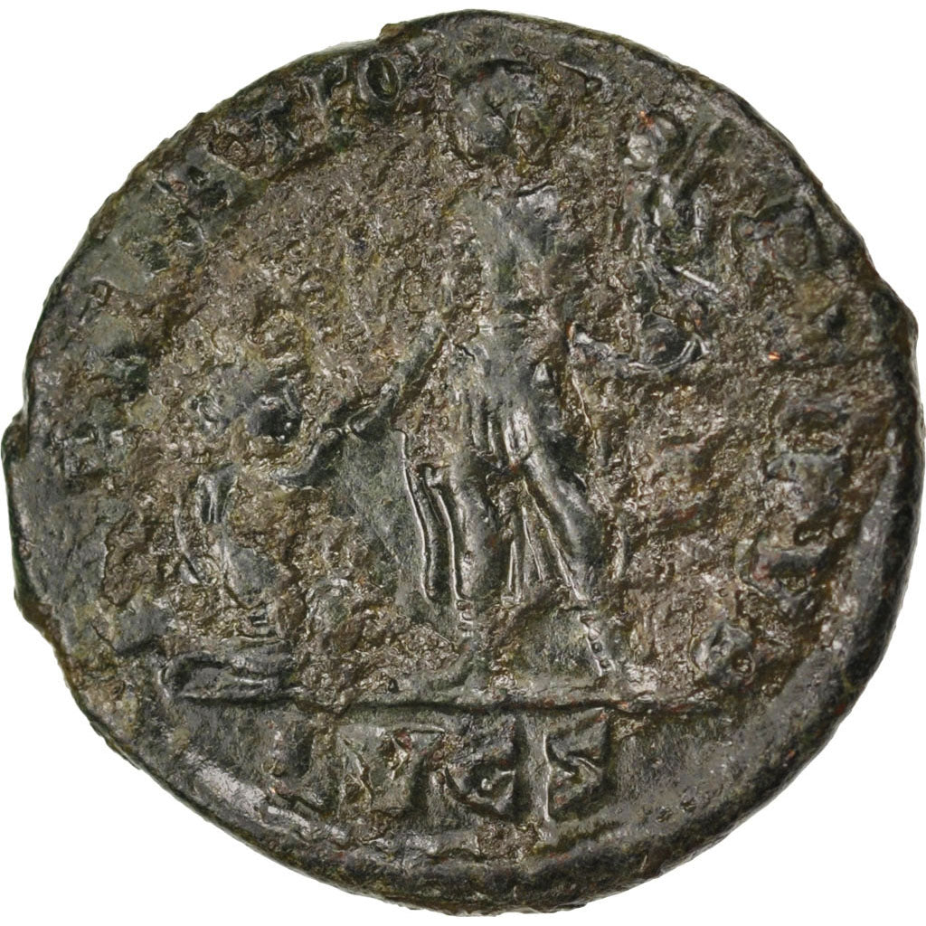 Gratian, Maiorina, Lyons, VF(20-25), Copper, Cohen #29, 5.70