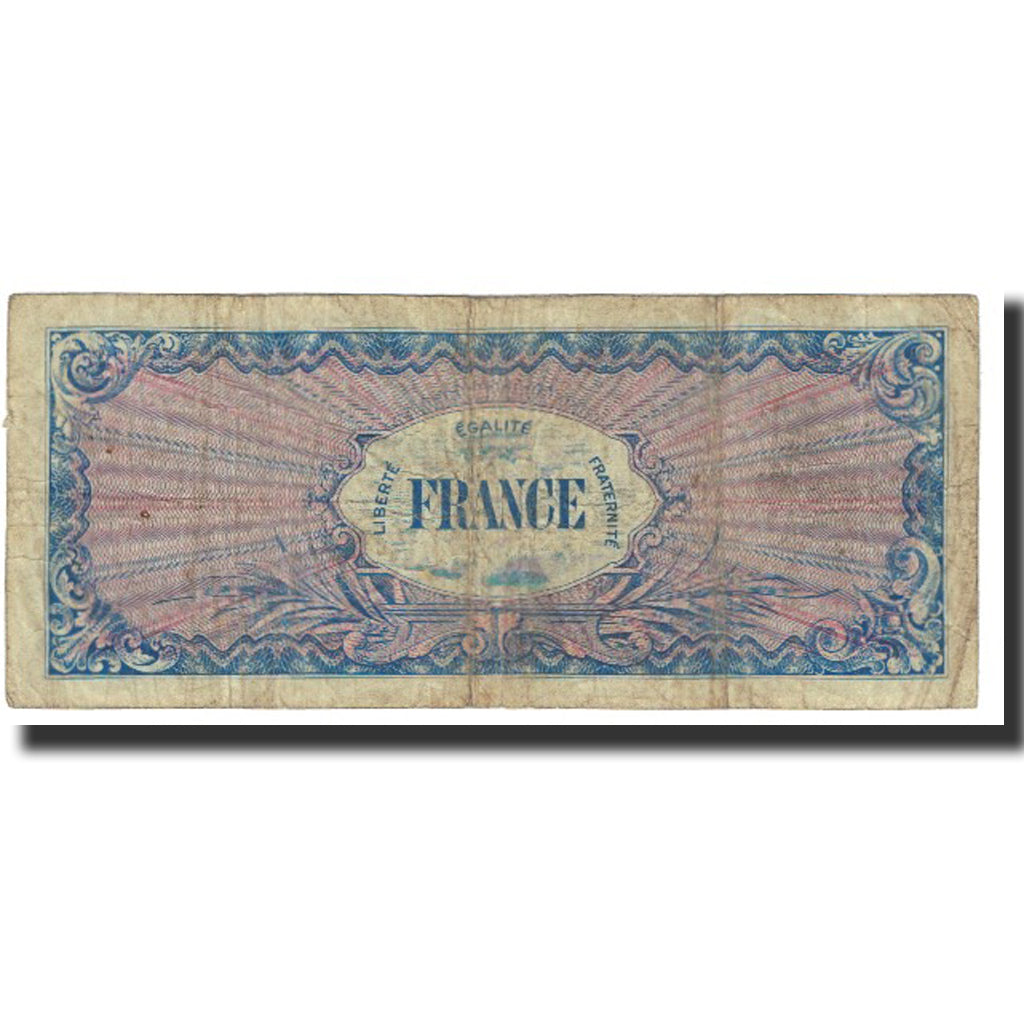 France, 100 Francs, 1945 Verso France, 1944, TB+, Fayette:VF25.08, KM:123c