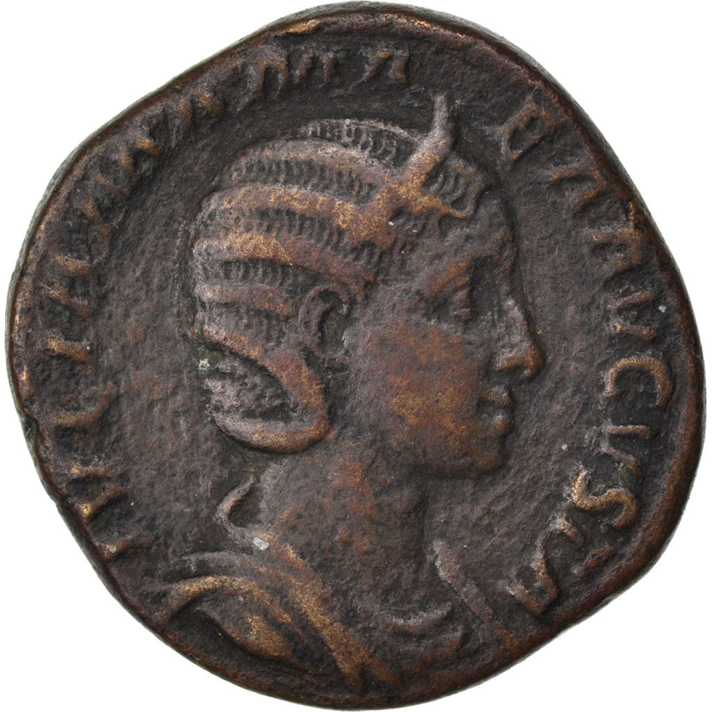 Julia, Sestertius, Roma, EF(40-45), Copper, Cohen #21, 21.10