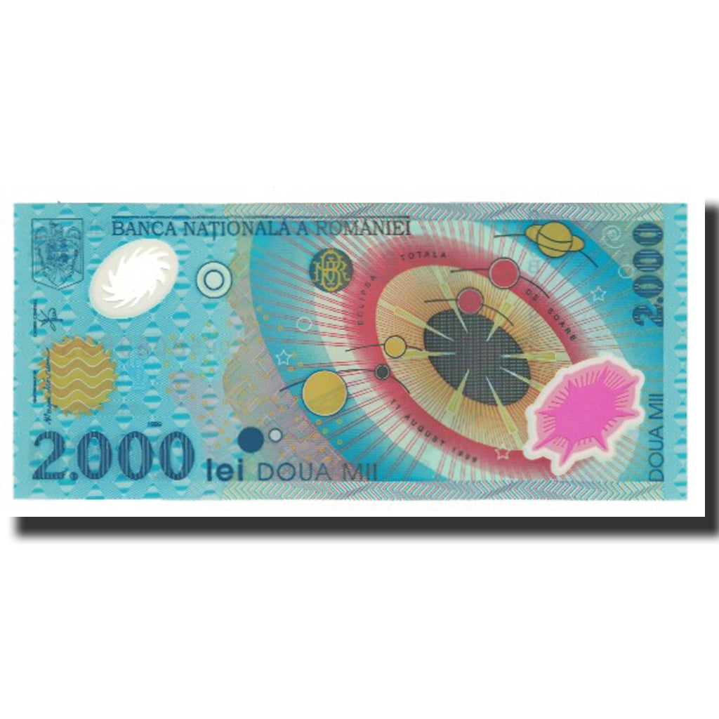 Billete, 2000 Lei, Rumanía, KM:111a, UNC