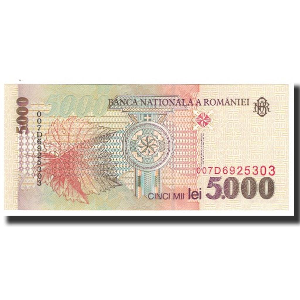 Banconote, Romania, 5000 Lei, 1998, KM:107a, FDS