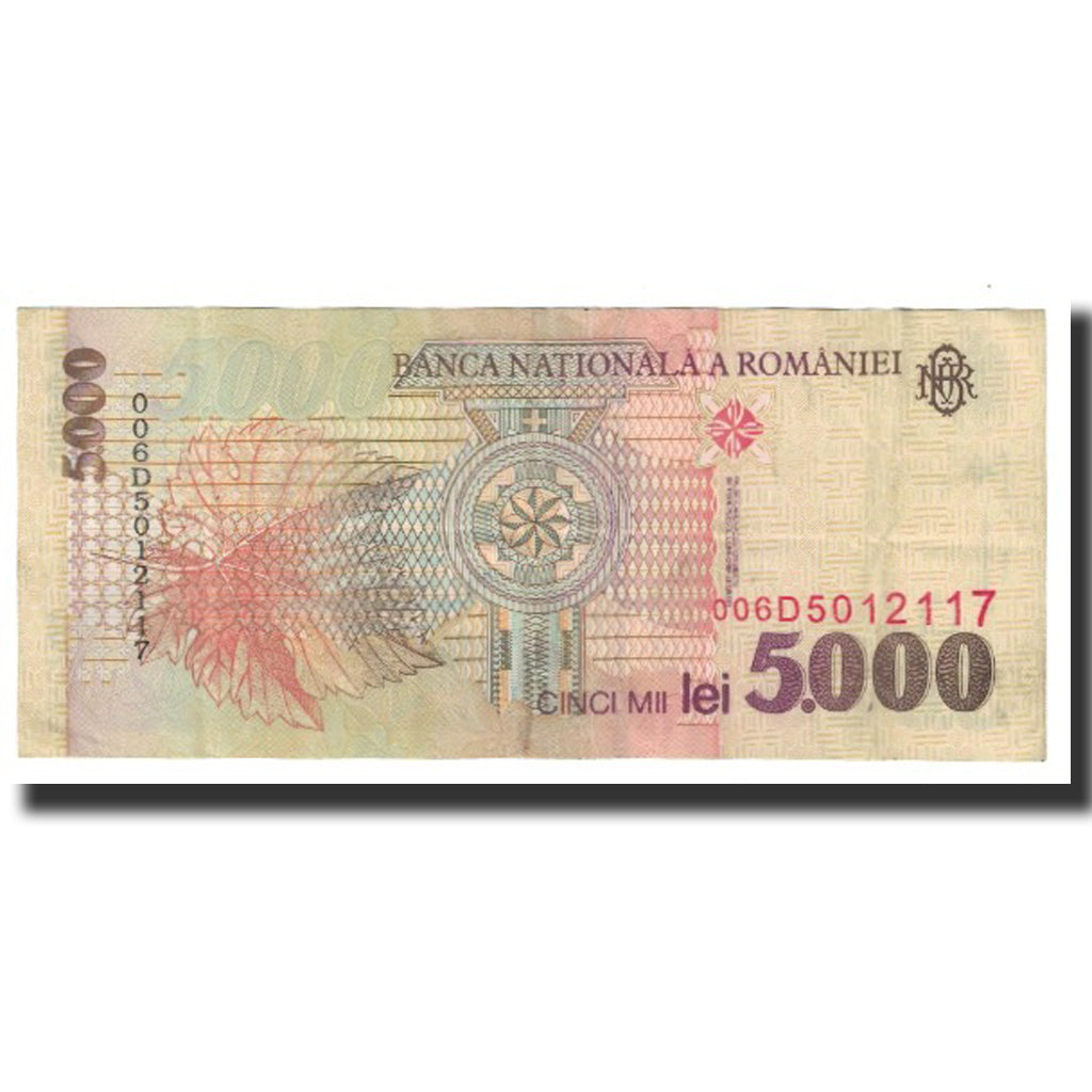Banknote, Romania, 5000 Lei, 1998, KM:107a, EF(40-45)