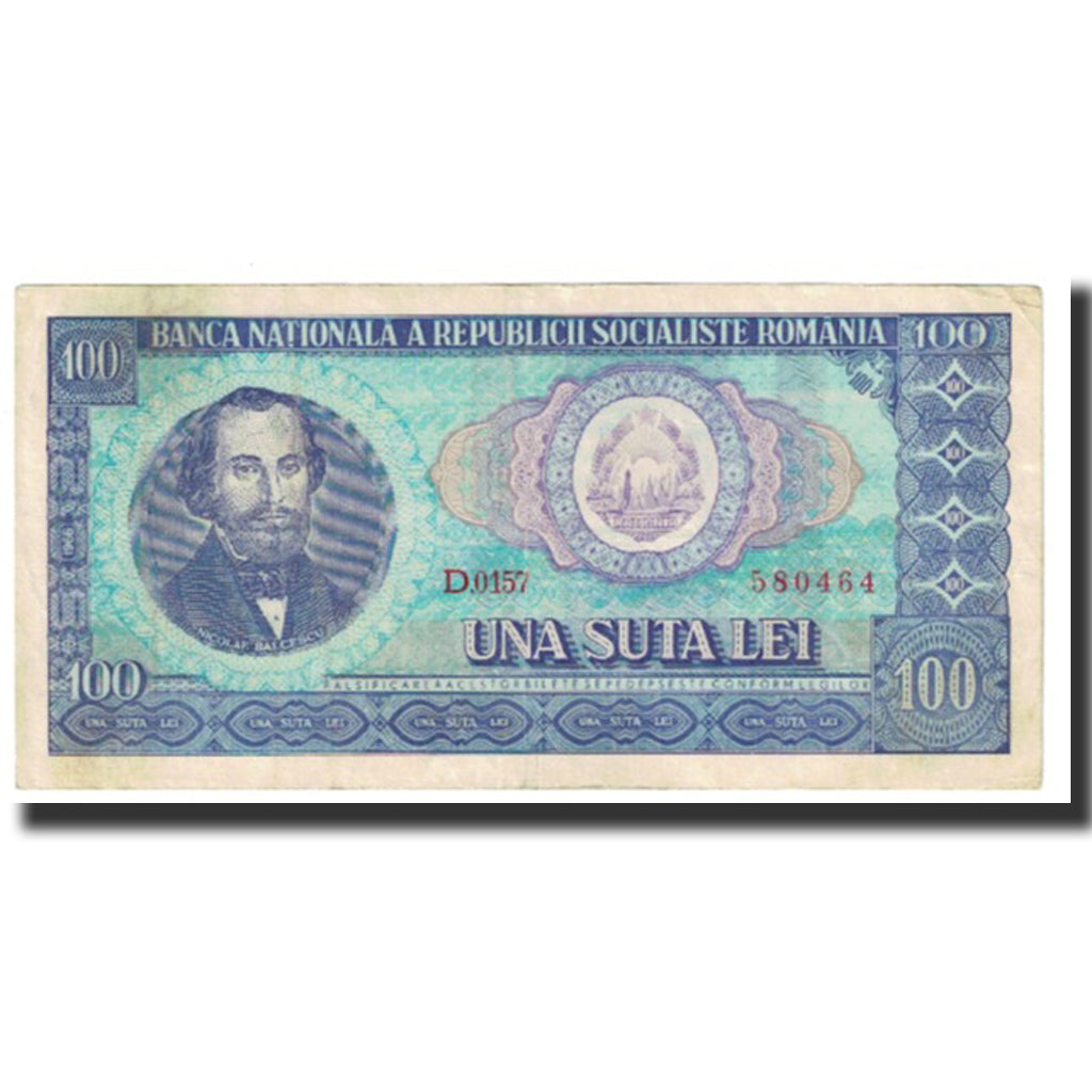 Banconote, Romania, 100 Lei, KM:97a, BB