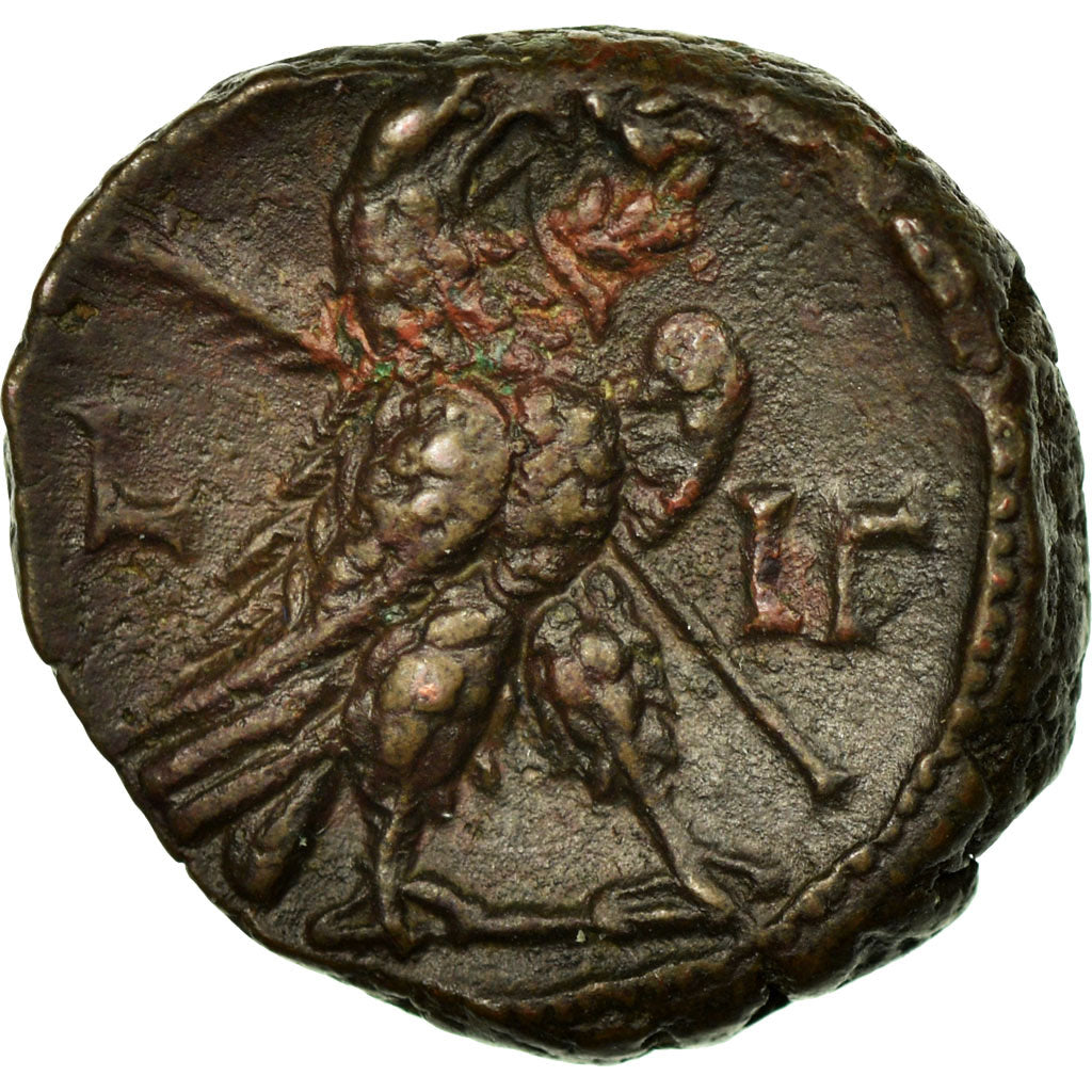 Monnaie, Gallien, Tétradrachme, AD 260-268, Alexandrie, TTB+, Cuivre