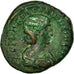 Coin, Salonina, Tetradrachm, Alexandria, AU(55-58), Copper, Sear:4787