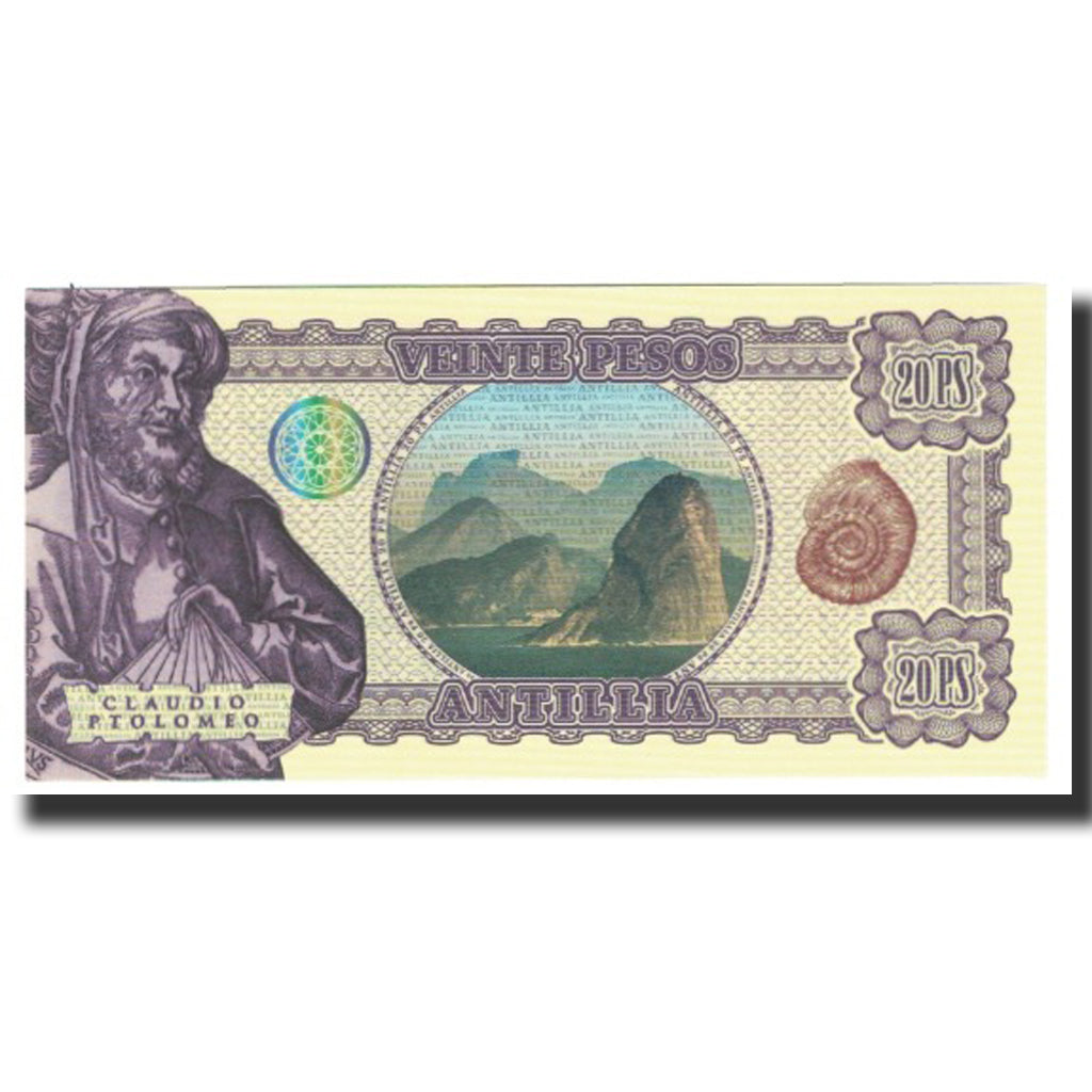 Biljet, Spanje, 20 Pesos, NIEUW