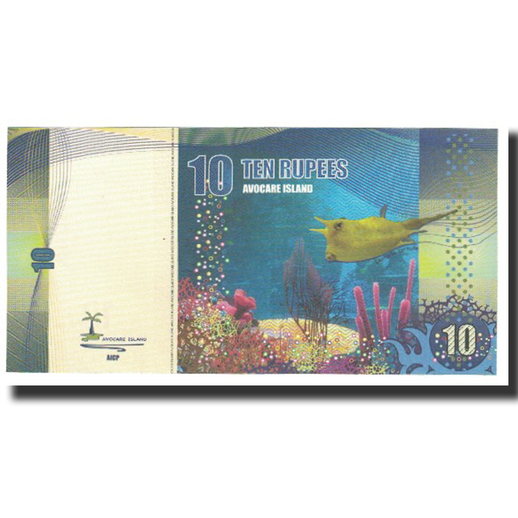 Biljet, Mauritius, 10 Rupees, 2016, NIEUW