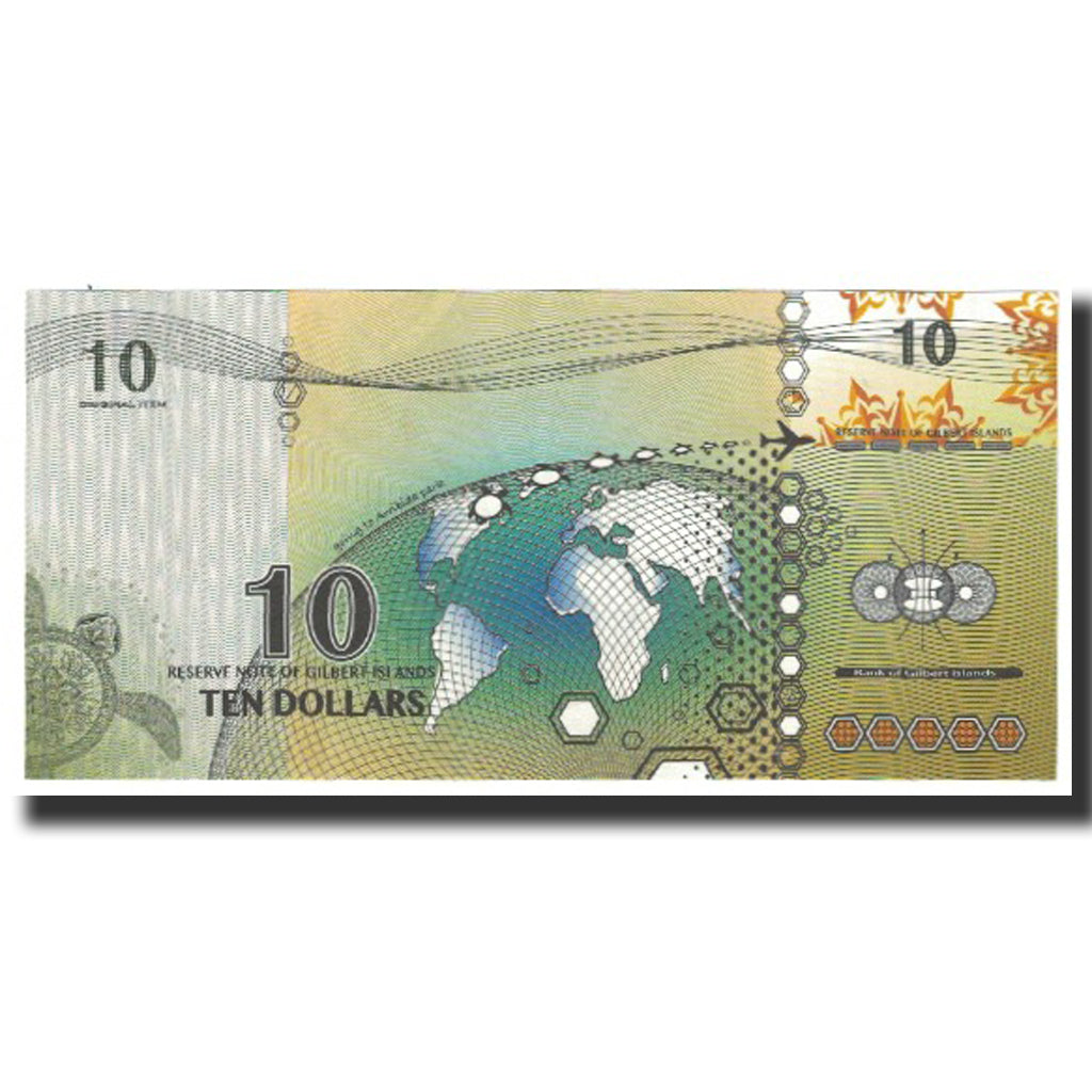 Banknot, Papua Nowa Gwinea, 10 Dollars, UNC(65-70)