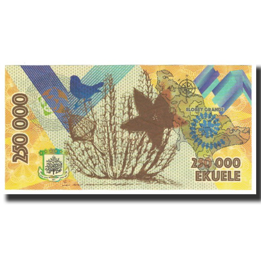 Nota, Guiné Equatorial, Ekuele, 2017, UNC(65-70)
