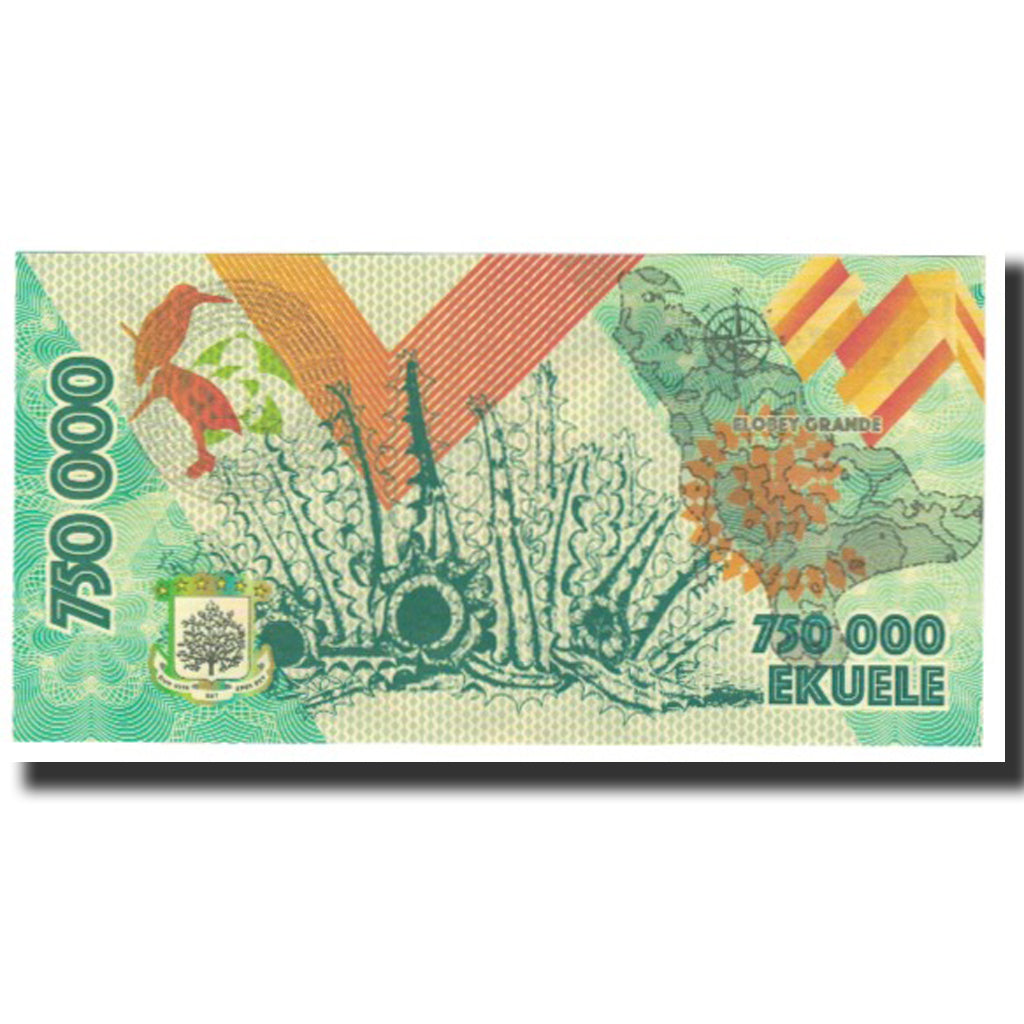 Nota, Guiné Equatorial, Ekuele, 2017, UNC(65-70)