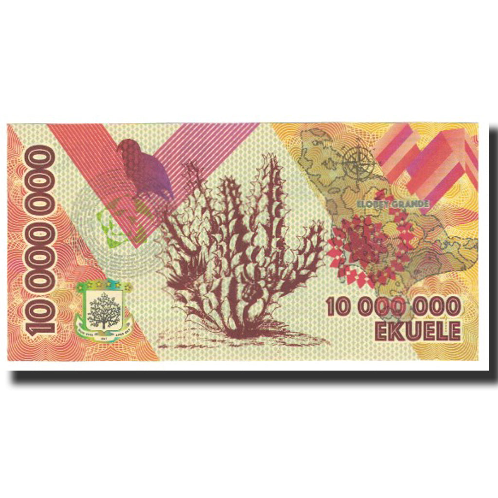 Nota, Guiné Equatorial, Ekuele, 2017, UNC(65-70)