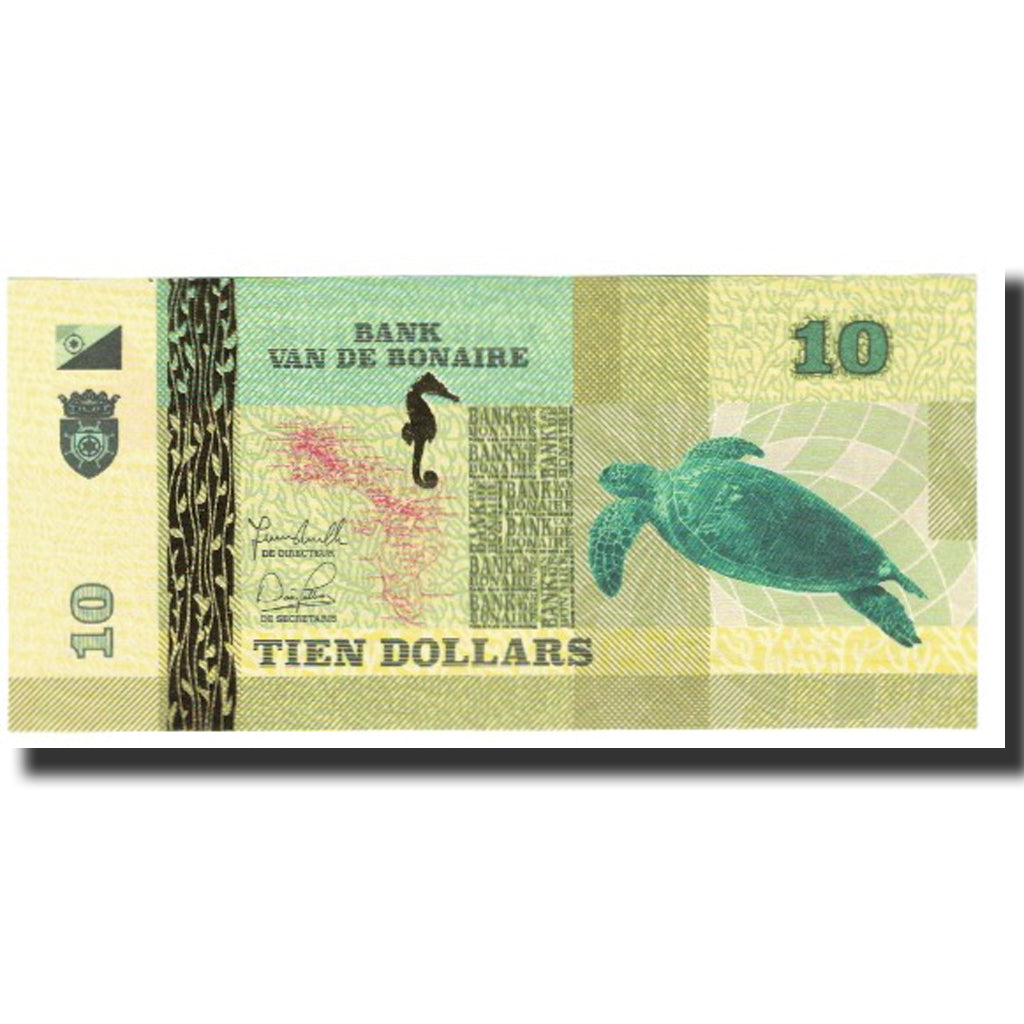 Banknote, Netherlands, 10 Dollars, UNC(65-70)