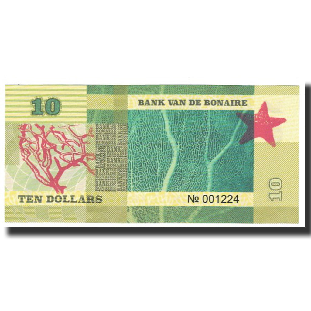 Banknote, Netherlands, 10 Dollars, UNC(65-70)